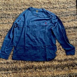 Polo Ralph Lauren: Men's Classic Fit V Neck T Shirt Long Sleeve